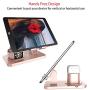 Fingic 4 in 1 Charging Stand for Apple Watch (5/4/3/2/1), Airpods Pro 2019, Airpod 2/1, iPhone SE 2020/11 Pro/X/XS/XR/Xs Max/8 Plus, Charging Dock Station for iPad Stand Tablet Stand Samsung,Rose Gold
