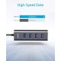 Anker USB C Hub, Aluminum USB C Adapter with 4 USB 3.0 Ports, for MacBook Pro 2018/2017, ChromeBook, XPS, Galaxy S9/S8, and More