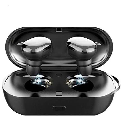 Wireless Earbuds Bluetooth 5.0 Headphones Noise Cancelling Wireless Earphones Sport Earbuds with Charging Case for Sport/Running/Workout/Gym