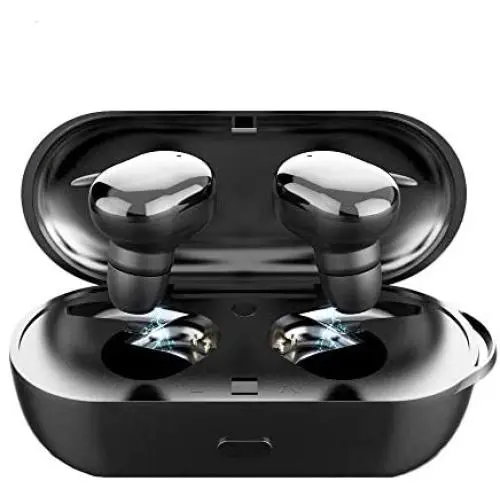 Wireless Earbuds Bluetooth 5.0 Headphones Noise Cancelling Wireless Earphones Sport Earbuds with Charging Case for Sport/Running/Workout/Gym