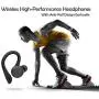 HolyHigh Wireless Earbuds Bluetooth 5.0 IPX7 Waterproof, TWS Headphones 26H Long Playtime with Charging Case, Build-in Mic in Ear Sports Earbuds for Android
