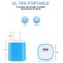 Single Port Wall Charger with USB Cord for Android Phone Compatible for Samsung Galaxy S7/S6 Edge /A10/J7 Prime / J7 v /J7 Sky Pro, Moto E6/E5 Plus/E5 Play/G5S Plus/E4/X/G, LG K10/K20/K30/V10/G3/G2/Q6