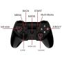 Upgraded Mobile Game Controller, Wireless Bluetooth Gamepad Joystick Multimedia Game Controller Compatible with iOS Android iPhone iPad Other Phone Windows PC, Perfect for The Most Games (Renewed)