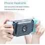 GLOTRENDS Phone Semiconductor Heatsink Cooler Suitable for Phone Gaming Live Broadcast etc