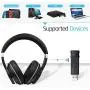 Giveet Wireless Gaming Headset Set w/USB Audio Dongle for PS4 PC, Bluetooth HI-FI Stereo Headphones w/Noise Canceling Mic for Laptop Nintendo Switch, Plug n Play, Fast Connection, No Audio Delay Giveet Wireless Gaming Headset Set w/USB Audio Dongle for PS4 PC, Bluetooth HI-FI Stereo Headphones w/Noise Canceling Mic for Laptop Nintendo Switch, Plug n Play, Fast Connection, No Audio Delay
