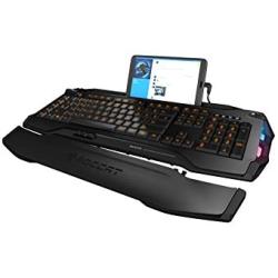 ROCCAT SKELTR Bluetooth Smart Communication RGB Gaming Keyboard, Black