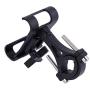 Enrilior Bicycle Aluminium Alloy Mobile Phone Holder Bracket Bike Cycling Accessory(Black)