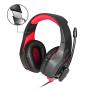 AMA(TM) Game LED Headphone,Foldable with Mic 3.5mm Stereo Sound Wired Gaming USB Headset for Ps4, Cell Phone, PC, TV Portable