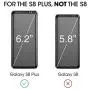 amFilm Glass Screen Protector for Samsung Galaxy S8 Plus, 3D Curved Tempered Glass, Dot Matrix with Easy Installation Tray, Case Friendly (Black) amFilm Glass Screen Protector for Samsung Galaxy S8 Plus, 3D Curved Tempered Glass, Dot Matrix with Easy Installation Tray, Case Friendly (Black)