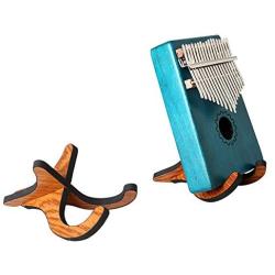 Kalimba Stand Wood Stand Folding Portable Stand for Thumb Pianos and Kalimbas.(Wood Kalimba Stand)
