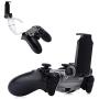 PS4 Controller Phone Holder, Megadream 180 Degree Rotation Gaming Mount Stand for Sony Playstation 4, PS4 Slim, PS4 Pro, Android Samsung Galaxy S9 S8 Note 9 8 Moto LG w/ OTG Cable – Fits Max 6 inch