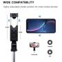 HEHUI Selfie Stick Tripod Stand Holder Extendable with Bluetooth Remote Compatible with Samsung Galaxy S7/7 Plus /S8/8 plus/S9/9 Plus iOS and Android Cellphone/Phone X/Phone 8/8 Plus