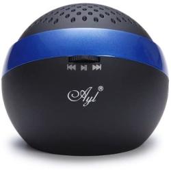 Winter Clearance Sales! BLuetooth speaker only for $20.99!! AYL Portable Bluetooth Wireless Version 4.0 Rechargeable Mini Speaker System for iPhone/ PC / Cell Phone / Tablet / Car /MP3 Player (Zaffree Blue) with Built-In Speakerphone