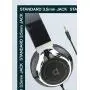 Artix CL750 Foldable Noise Isolating On Ear Headphones Wired with Microphone and Volume Control, Stereo Head Phones Corded with Adjustable Headband for Computer, Laptop and Cell Phone (Black)