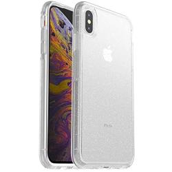 OtterBox SYMMETRY CLEAR SERIES Case for iPhone Xs Max - Retail Packaging - STARDUST (SILVER FLAKE/CLEAR)