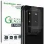 amFilm Back Camera Glass Screen Protector for Samsung Galaxy S20 Ultra Rear-Facing (Back) Camera Protector (2 Pack)