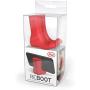 Fred 5216342 REBOOT Silicone Rain Boots Mobile Phone Stand, Red