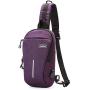 AmHoo Sling Backpack Anti Theft Waterproof Crossbody Bag Fashion Daypack