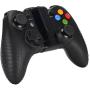 Hoseten Black Mobile Controller, Bluetooth Gamepad Controller, Long Battery Life with Clip for Phone Compatible for/iOS Phone Gaming Accessories(Black + Color Box)