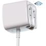 Apple Certified iPhone Lightning Charger - Wall Plug with 6 Foot Cable - for iPhone 11 Pro XS Max X XR XS SE 8 Plus 7 6S 6 5S 5 5C - 2.1a Rapid Power - Take for Travel - White