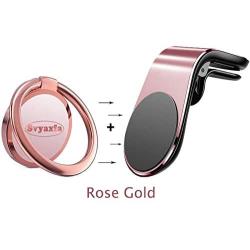 Phone Ring Holder Cell Phone Holder Universal Finger Ring Stand with Magnetic Car Phone Mount Holder for Car Air Vent Magnetic Mount car Phone Holder for iPhone11 Pro Xs Max XR X 8 All Smartphone