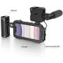 SmallRig Aluminum Video Cage, Smartphone Video Rig Mobile Cage w Lens Adapter 1/4 Threads and Cold Shoes for iPhone 11, for Phone Photography, Film Making, and Vlog - CPA2455