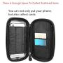 YUXINPLA Bicycle Mobile Phone Mounting Bags, with Waterproof Function, Can Adjust The 360-Degree Rotation Direction, Suitable for Mobile Phone Bicycle Accessories Under 6.4 Inches
