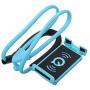 URBANSEASONS Cell Phone Holder Lazy Mobile Phone Mount Stand Universal Lazy Bracket Hanging On Neck DIY Free Rotating Multiple Functions(Blue)