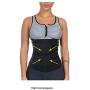 MASS21 Waist Trainer Steel Boned Corset with Sticker Weight Loss Latex Waist Trainer Neoprene Shapewear