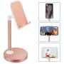 AONKEY Adjustable Cell Phone Stand, Desk Cellphone Holder Compatible with iPhone Xs Max XS XR X 6 6S 7 8 Plus, All Android Smartphone & iPad& Other 7”-13” Tablets