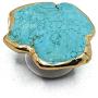 Crystal Phone Grip & Stand: Turquoise Healing Natural Stone Crystal Phone Accessory