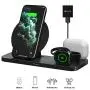 Wireless Charger, FAPO Qi Certified 3 in 1 Wireless Charging Station Compatible with Apple Watch/AirPods 1 2/AirPods Pro/iPhone 11/11 pro/11 Pro Max/XS Max/XR/X/8/8 Plus(QC 3.0 Adapter Included) Wireless Charger, FAPO Qi Certified 3 in 1 Wireless Charging Station Compatible with Apple Watch/AirPods 1 2/AirPods Pro/iPhone 11/11 pro/11 Pro Max/XS Max/XR/X/8/8 Plus(QC 3.0 Adapter Included)