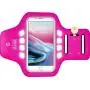 EDX Running Armband Phone Holder for Men & Women, with and Without LED, Compatible with iPhone and Galaxy Smartphones, LED Pink EDX Running Armband Phone Holder for Men & Women, with and Without LED, Compatible with iPhone and Galaxy Smartphones, LED Pink