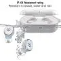 TOZO T10 Bluetooth 5.0 Wireless Earbuds with Wireless Charging Case IPX8 Waterproof TWS Stereo Headphones in Ear Built in Mic Headset Premium Sound with Deep Bass for Sport White(Renewed)