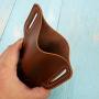 EASYANT PU Leather Cell Phone Holster Universal Case Sheath with Belt Hole Brown