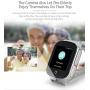 KKBEAR (Give Replaceable Strap) 3G GPS Watch for Kids Elderly,WiFi Phone Call, Real-time Tracking, Geo-Fence Touch Screen Camera SOS Alarm Anti-Lost GPS Tracker Suitable for Dementia Alzheimers
