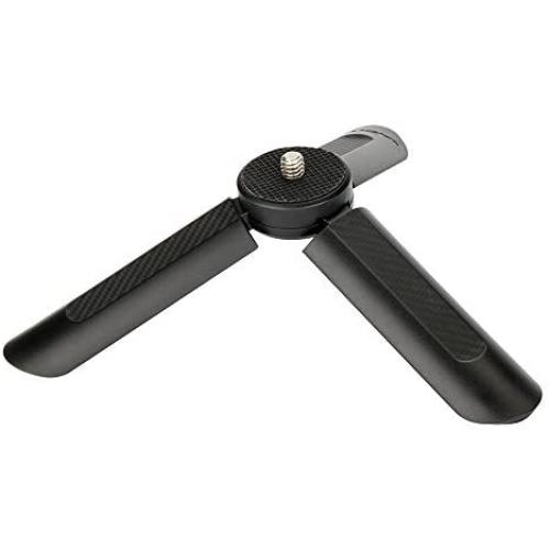 Ulanzi Mini Tripod, Small Desktop Tripod - Tiny Tabletop Tripod, Portable Folding Stand for Cellphone Selfie Stick Monopod Stabilizer, for Zhiyun Smooth Q Smooth 4 Feiyu DJI Osmo Mobile 2 3 Gimbal