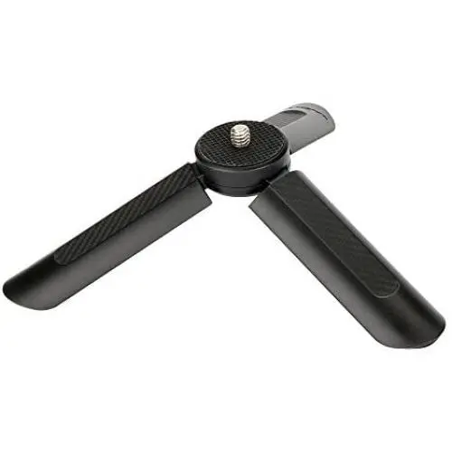 Ulanzi Mini Tripod, Small Desktop Tripod - Tiny Tabletop Tripod, Portable Folding Stand for Cellphone Selfie Stick Monopod Stabilizer, for Zhiyun Smooth Q Smooth 4 Feiyu DJI Osmo Mobile 2 3 Gimbal
