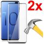 Galaxy S10 Plus Tempered Glass Screen Protector,Full Coverage [2 Pack] [Ultrasonic Fingerprint Compatible] [3D Curved] [Anti-Scratch] [HD Clear] Screen Protector for Samsung Galaxy S10 Plus