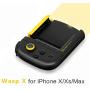 Virgoist Mobile Game Controller One-Handed Wireless Gamepad for iOS System PUBG/Fortnite/Rules of Survival (WASP-X)