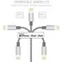 iPhone Charger Lightning Cable Apple MFi Certified IDiSON 4Pack(6ft 6ft 3ft 3ft) Braided Nylon Fast Charger Cable Compatible iPhone 11 Pro X XR XS MAX 8 Plus 7 6s 5s 5c Air iPad Mini iPod (Gray white) iPhone Charger Lightning Cable Apple MFi Certified IDiSON 4Pack(6ft 6ft 3ft 3ft) Braided Nylon Fast Charger Cable Compatible iPhone 11 Pro X XR XS MAX 8 Plus 7 6s 5s 5c Air iPad Mini iPod (Gray white)