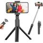 CooElc Bluetooth Selfie Stick, Extendable Phone Tripod Selfie Stick with Wireless Remote for iPhone XR/XS/X/8/8 plus/7/7 Plus, Galaxy S9/S8/S7/S6, iOS, Android, Xiaomi, Huawei