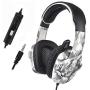 SADES 708gt-ca Gaming Headset for PS4 New Xbox One Sades SA708GT Over Ear Headphone with Noise Cancelling Mic Volume Control for Laptop Mac PC Phone, Gray Camouflage