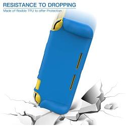 Besmon Switch Lite 2019 Protective Case，Silicone Carrying Case，Shock-Absorption and Anti-Scratch