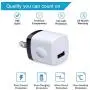 Charging Block, Charger Box, Ououdee 1A 5-Pack Travel Single Port USB Wall Charger Brick Cubes Compatible iPhone X/8/8 Plus/7/6S Plus, Samsung Galaxy s10e S10 S9 S8 Plus/S7/S6/Note 9/8, LG G8 G7, Moto Charging Block, Charger Box, Ououdee 1A 5-Pack Travel Single Port USB Wall Charger Brick Cubes Compatible iPhone X/8/8 Plus/7/6S Plus, Samsung Galaxy s10e S10 S9 S8 Plus/S7/S6/Note 9/8, LG G8 G7, Moto