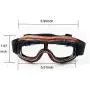 Motorcycle Goggles,Vintage Aviator Motocross Driving Sports Glasses Men Women Motorcycle Goggles,Vintage Aviator Motocross Driving Sports Glasses Men Women
