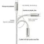 CUGUNU Nylon Braided Cable Compatible with iPhone Charger, 5 Pack[3/3/6/6/10FT] MFi Certified USB Lightning Cable Charging Cord for iPhone X/Max/11/8/7/6/6S/5/5S/SE/Plus/iPad - Silver