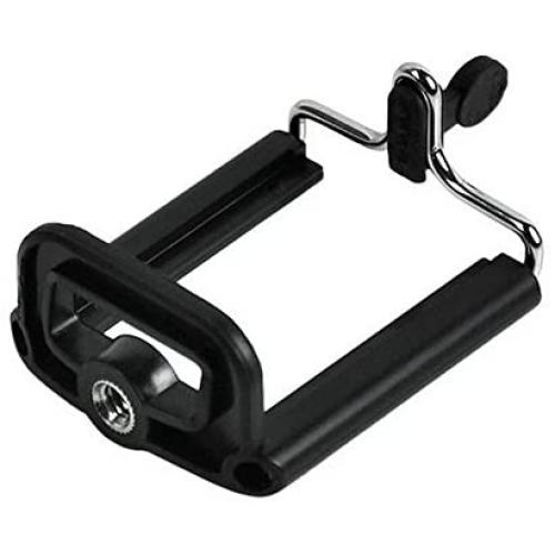 Tripod Mount Adapter, Walway Universal Cell Phone Clip Holder Camera Bracket Smartphone Attachment for iPhone 8/8 Plus/ 7/7 Plus/ 6/ 6S/ 6 Plus/ 5/ 5S/ 5C Samsung Galaxy S7 S6 S5 S4 S3 S2 and More