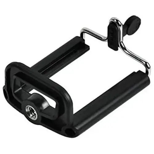 Tripod Mount Adapter, Walway Universal Cell Phone Clip Holder Camera Bracket Smartphone Attachment for iPhone 8/8 Plus/ 7/7 Plus/ 6/ 6S/ 6 Plus/ 5/ 5S/ 5C Samsung Galaxy S7 S6 S5 S4 S3 S2 and More