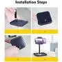 Licheers Cell Phone Stand, Adjustable Phone Stand for Desk Tablet Stand Compatible with iPad, iPhone, Android Smartphone, Nintendo Switch and More 4-11 inch Devices (Blue) Licheers Cell Phone Stand, Adjustable Phone Stand for Desk Tablet Stand Compatible with iPad, iPhone, Android Smartphone, Nintendo Switch and More 4-11 inch Devices (Blue)